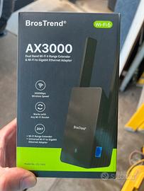BrosTrend WiFi 6 AX3000 Ripetitore extender WiFi