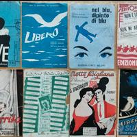 Spartiti musicali vintage - Elenco B