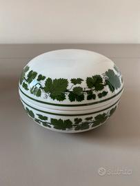 Meissen - Ivy vine scatola rotonda