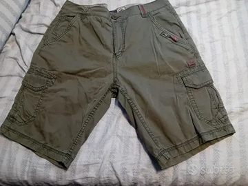 Pantaloncini Cargo Mistral L Olive