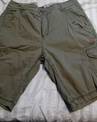 Pantaloncini Cargo Mistral L Olive