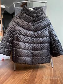 Giacca Piumino Corta MASH QUEEN Pois Nera Grigia M