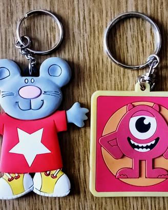 PORTACHIAVI MONSTERS INC. WALT DISNEY 2001 + TOPO