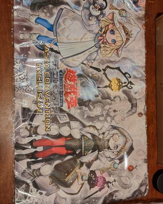 playmat yugioh withe forest asia convention 