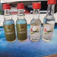 4 Bottigliette di Sambuca 