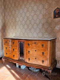 cassettiera Chippendale 