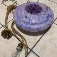 Lampadario a sospensione Art Decò