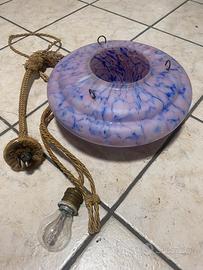 Lampadario a sospensione Art Decò