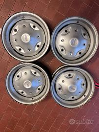 4 cerchi fiat 500 e 126
