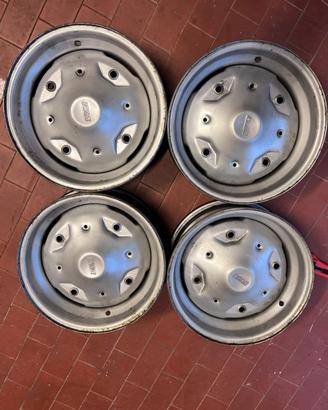 4 cerchi fiat 500 e 126