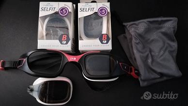 Occhialini  nuoto graduati miopia -5 diottrie