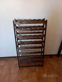 Portabottiglie in legno
