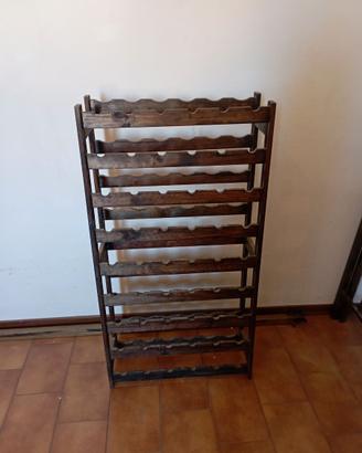 Portabottiglie in legno