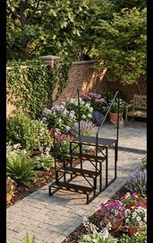 Scaletta nuova da giardino