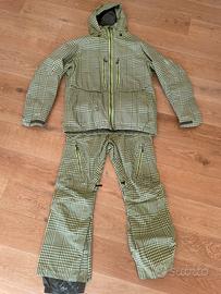 Completo snowboard ak burton in goretex
