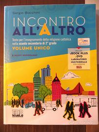 Libro scolastico "Incontro all'altro" Religione