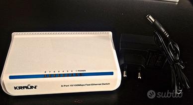 Devi connettere più PC al router? Switch Ethernet