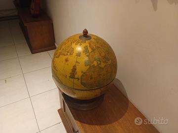 mappamondo vintage porta bicchieri liquori