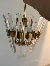 Lampadario Design  Gaetano Sciolari anni50/60/70
