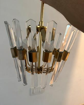 Lampadario Design  Gaetano Sciolari anni50/60/70