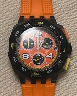Orologio Swatch Chrono Plastic – Arancione e Nero