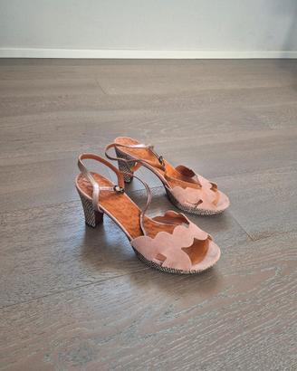 Chie Mihara Elis sandali rosa suede tacco – 41
