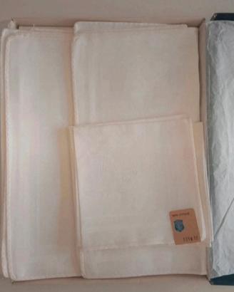 Tovaglia Fiandra Cotone Piero Giordano 12 Posti