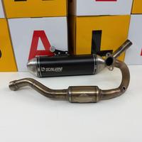 Scarico completo Scalvini per Fantic 125