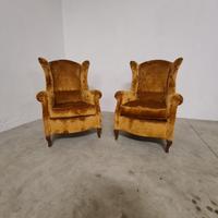 Coppia poltrone bergere