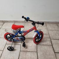 Bici per bambino spiderman