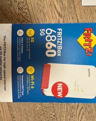 FRITZ!Box   6860   5G nuovo