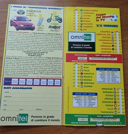Inserto Resto del Carlino mondiali calcio Fra 1998