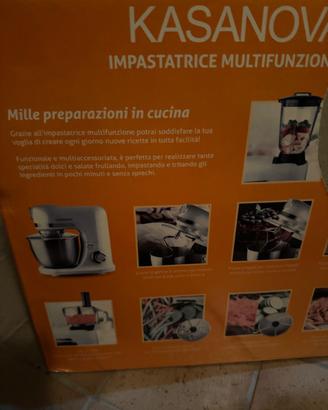 Accessori impastatrice  multifunzione Kasanova