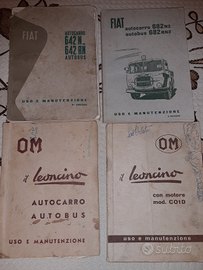 Uso e manutenzione autocarri/ autobus d'epoca
