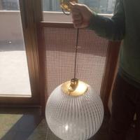 lampadario murano anni '70