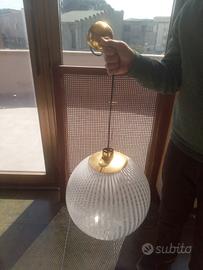 lampadario murano anni '70