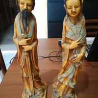 Statuine Orientali in resina