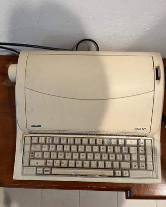 Macchina da scrivere elettronica Olivetti Linea 10