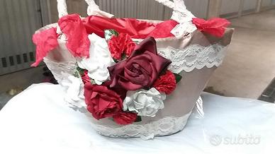 Borsa donna fantasia Fiori