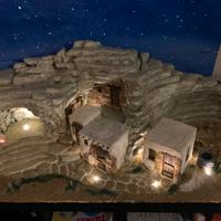 Presepe artigianale diorama natale