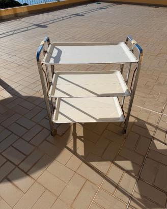 Carrello di servizio pieghevole 