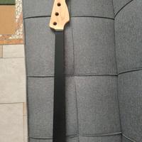 manico jazz bass ebano fretless