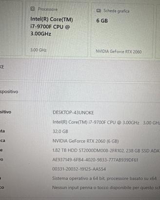 Computer assemblato i7