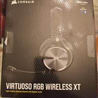 Corsair Virtuoso RGB wireless XT cuffie gaming