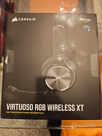 Corsair Virtuoso RGB wireless XT cuffie gaming