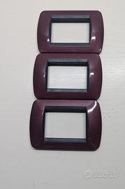  Placca bticino living classic mod. L4803 bordeaux