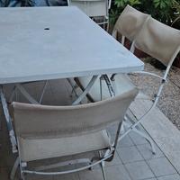 tavolo da giardino + 6 sedie 