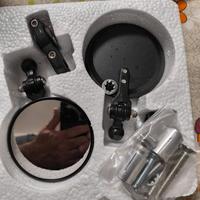 Specchi  "bar end" per moto.