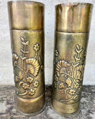 Ww1 bossoli trench art prima guerra mondiale