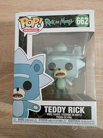 TEDDY RICK FUNKO POP ANIMATION 622 RICK AND MORTY 